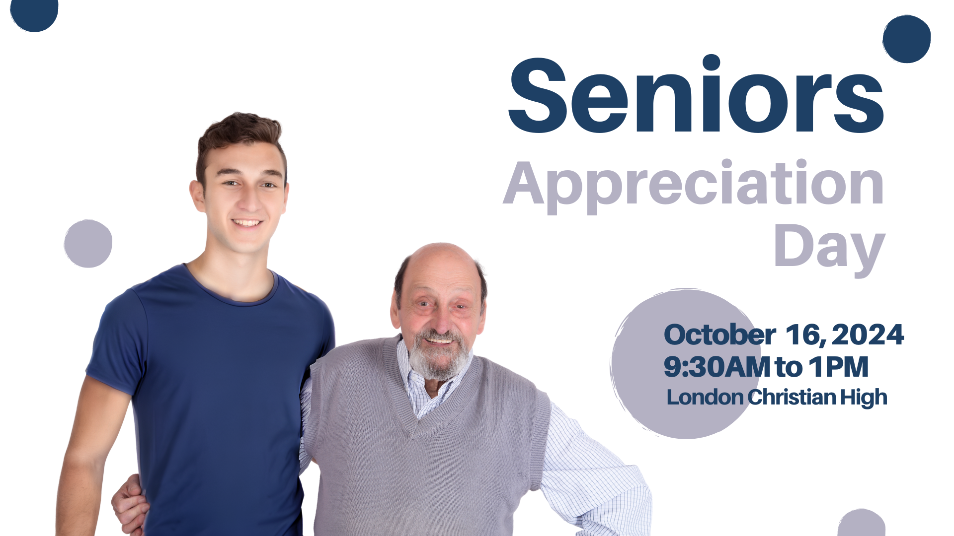 Seniors Appreciation Day October 16, 2024