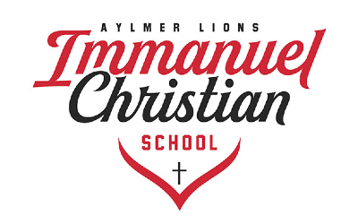 Aylmer Lions Immanuel Christian School logo